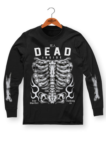 'Dead Inside' Long Sleeve Tee