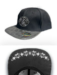 'Bone Crusher' Black Snapback