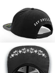 'Bone Crusher' Black Snapback