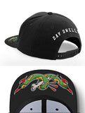 'Cobra' Black Snapback