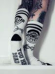 Premium White Day Dweller Socks