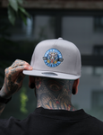 'Beware The Company You Keep' Grey Snapback