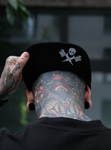 'Doomed & Tattooed' Black Snapback