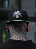 'Live To Work, Work To Live' Black Snapback