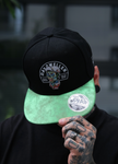 'Live To Work, Work To Live' Black Snapback