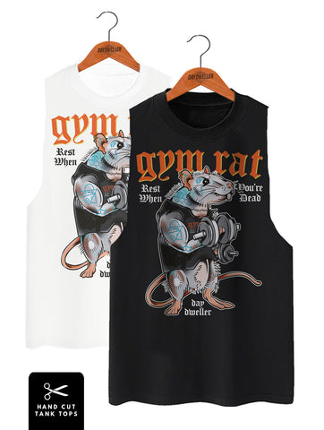 'Gym-Rat' Tank Top